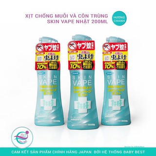 Xịt chống muỗi và côn trùng SKIN VAPE Nhật 200ml