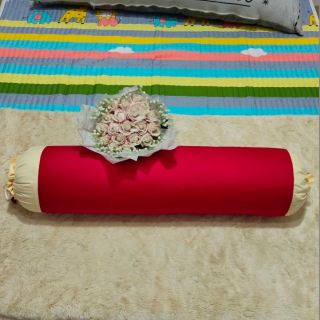 Vỏ gối ôm satin cotton 100%