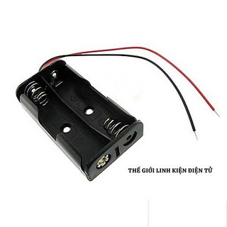 Hộp đế pin aaa 2 pin 1,5v