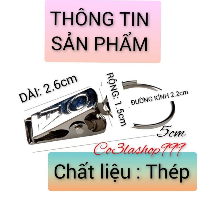 Sỉ 100 Móc kẹp sắt treo tranh vải, rèm cửa, treo ảnh, poster trang trí