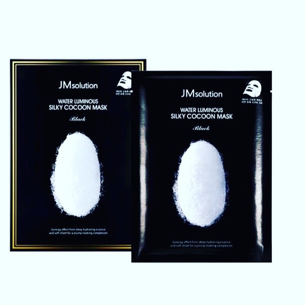 Combo 10 Mặt Nạ Làm Mềm, Cấp Ẩm Và Dưỡng Trắng Jmsolution Water Luminous Silky Cocoon Mask 35ml  x 10