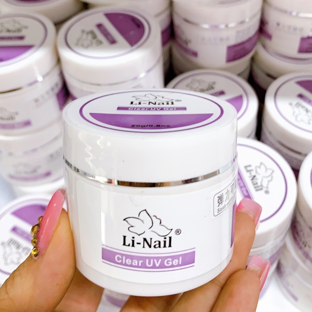 Gel đắp linai hủ nhỏ 20g gel đóng không bị nóng tay hủ nhỏ sài tiện lợi,một hủ có thể đắp rất nhiều lần gel đắp xịn sò