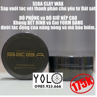 Sáp vuốt tóc Nam Seba
