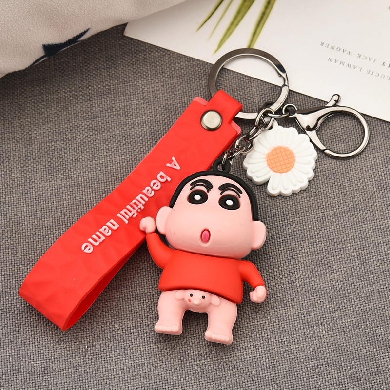 [ ĐẸP ] MÓC KHOÁ CIU SHIN LÓ HÀNG rất cute hàng y hình 100 %🥰