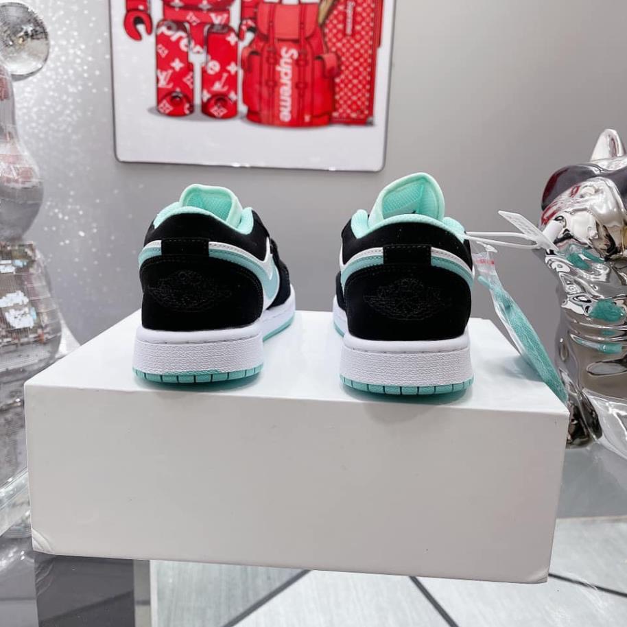 Giày 𝐉𝐨𝐫𝐝𝐚𝐧 1 Cổ Thấp Nam Nữ, Giày Sneaker JD 1 Xanh Ngọc Cổ Thấp Thời Trang Cao Cấp Hottrend 2022