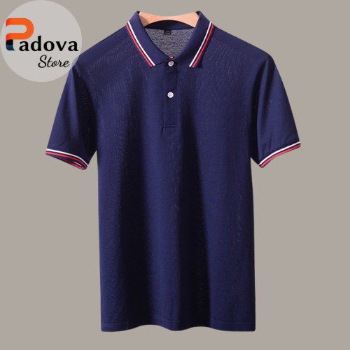 Áo thun nam trơn có cổ chất liệu vải cotton cá sấu, thiết kế đơn giản, mẫu mới năm 2021 PADOVA – PV 06 | BigBuy360 - bigbuy360.vn