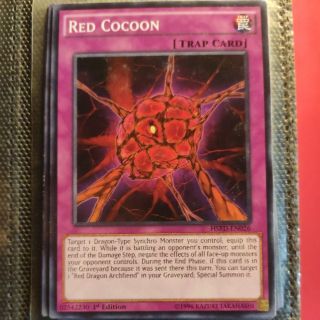 Thẻ bài Yugioh: Red Cocoon - HSRD-EN026 - common