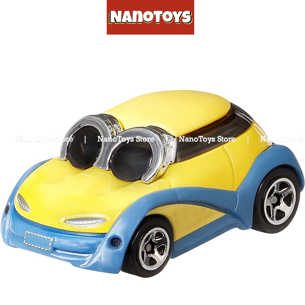 Đồ chơi set 6, 12 xe ô tô Minion bằng sắt - NANOTOYS STORE