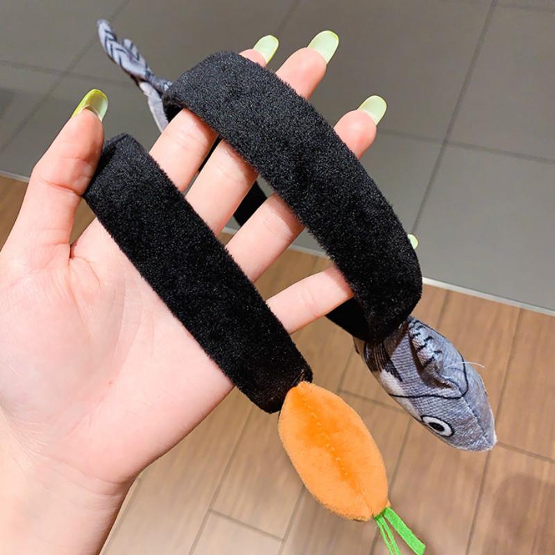 Băng Đô Cài Tóc Hình Củ Cà Rốt/ Hình Cá Dễ Thương