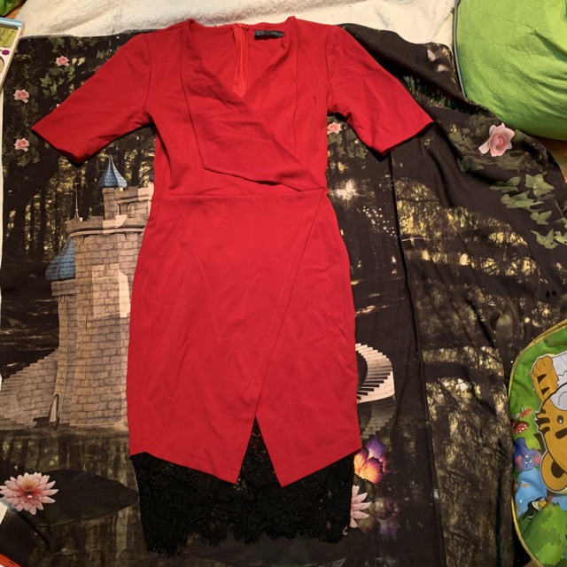 Elise , eve ,  vnxk... váy S đỏ và bé gái công chúa Đỏ sz 5