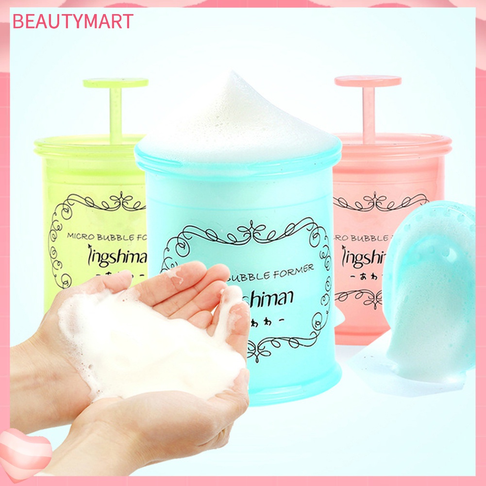 Cốc Tạo Bọt Sữa Tắm Rửa Mặt Tiện Dụng Mang Theo Du Lịch