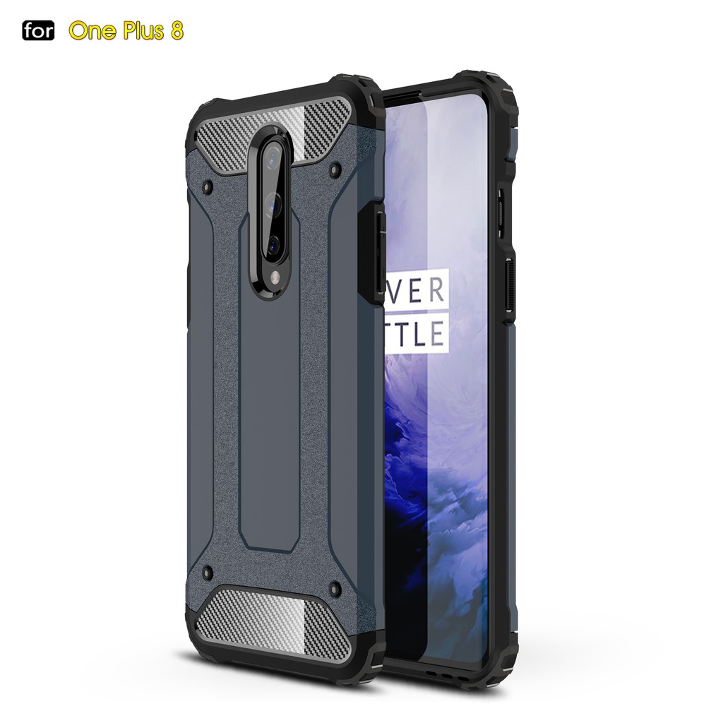 Ốp lưng giáp cứng có chân chống ngang cho điện thoại OnePlus 8 / 8 Pro