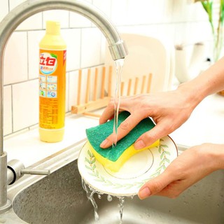 Miếng Rửa Bát Kiêm Cọ Xoong Xanh