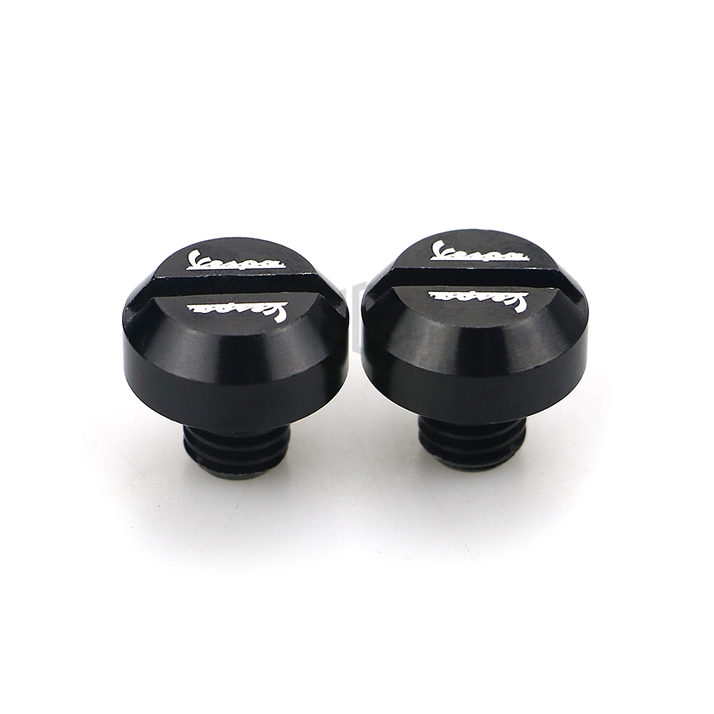 Cặp chốt chuyển đổi gắn gương chiếu hậu xe máy CNC 8mm cho VESPA GTS 250 300 SPRINT PRIMAVERA 150 GTV LXV LX 50 S 125