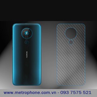 Miếng dán vân carbon bảo vệ mặt lưng cho nokia 5.3