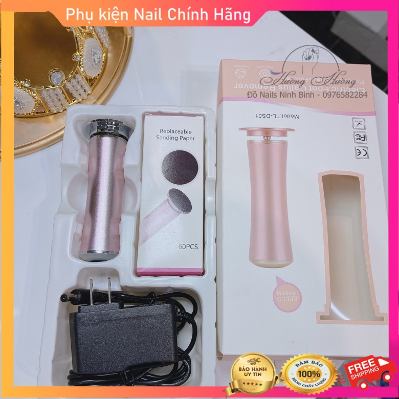 Máy chà gót chân Chuyên dụng, tẩy tế bào chết dùng làm Nail, Spa