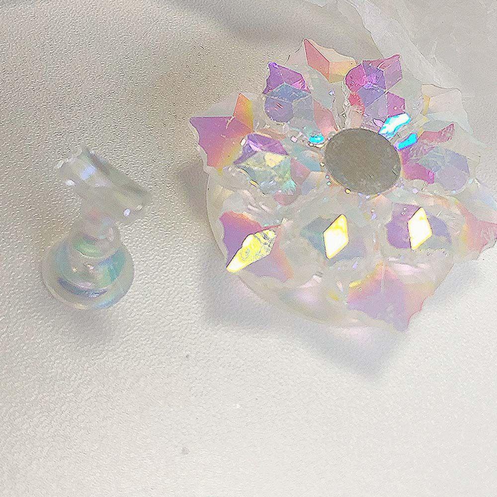 Kệ Trưng Bày Móng Tay Mini Cho Salon|Giá Đỡ Móng Tay Giả Hình Hoa Sen