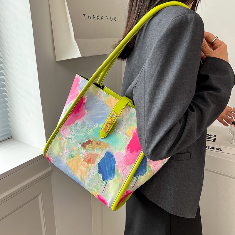 IELGY Túi Đeo Vai Cỡ Lớn Thời Trang Cho Nữ