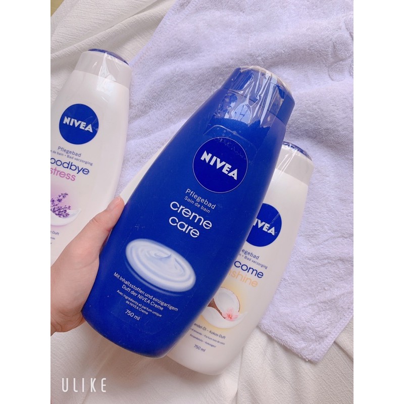 SỮA TẮM NƯỚC HOA NIVEA ĐỨC 750ML