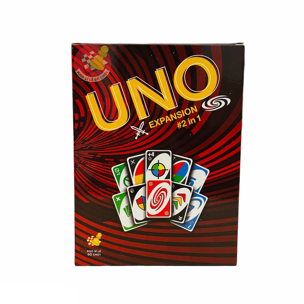 Combo Uno + Bản mở rộng Uno - Boardgame UNO