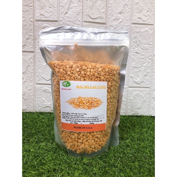 1kg Đậu Hà lan vàng tách đôi Mỹ