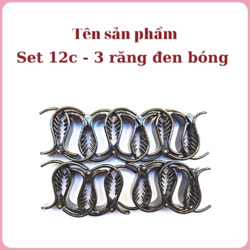 Sỉ 1 lố 12 kẹp càng cua xinh xắn của nữ ❇️freeship ❇️