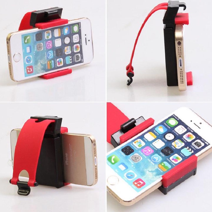 Giá kẹp điện thoại gắn vô lăng ô tô, xe hơi | Thiết kế thông minh, nhỏ gọn, tiện lợi | BigBuy360 - bigbuy360.vn