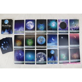 Bộ bài bói Tarot Moonology Oracle cao cấp
