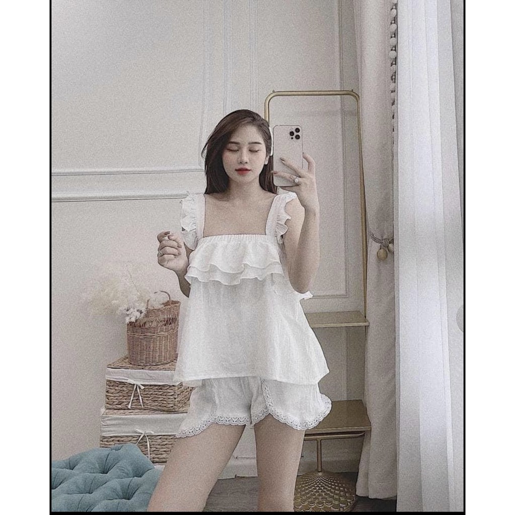 Set áo cánh tiên viền ren | BigBuy360 - bigbuy360.vn