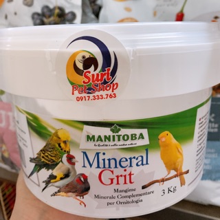 Khoáng MINERAL dành cho Finch,bảy màu thùng nguyên 3kg