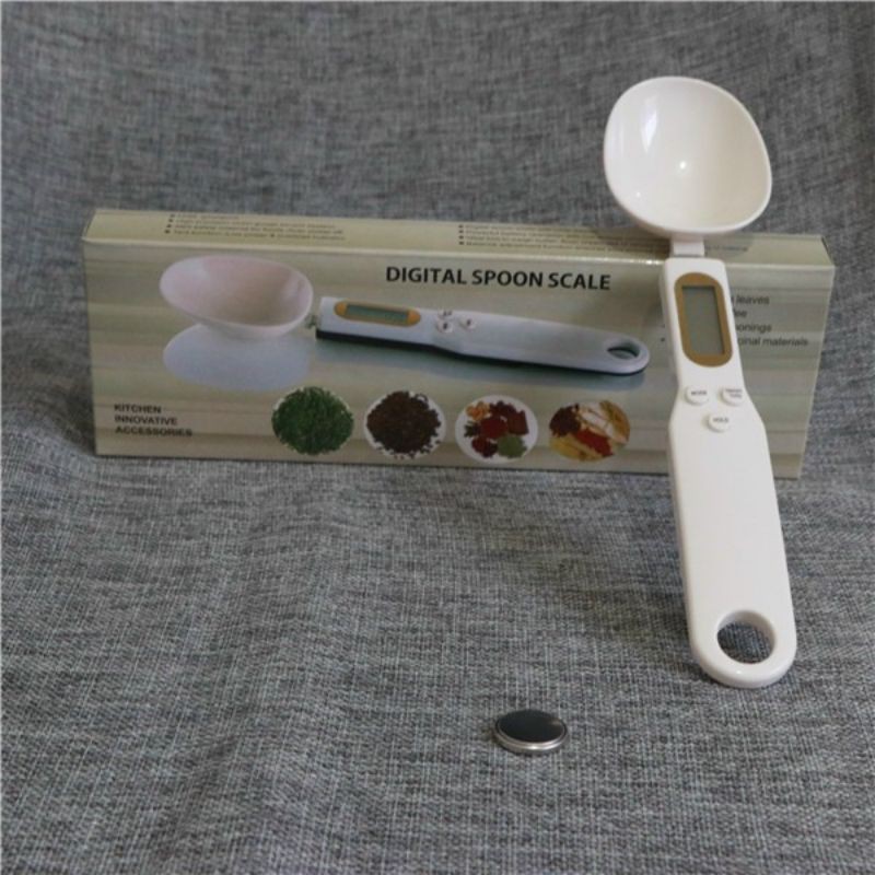 Cân điện tử tiểu ly HK2110 dạng thìa, muỗng 500g/0.1