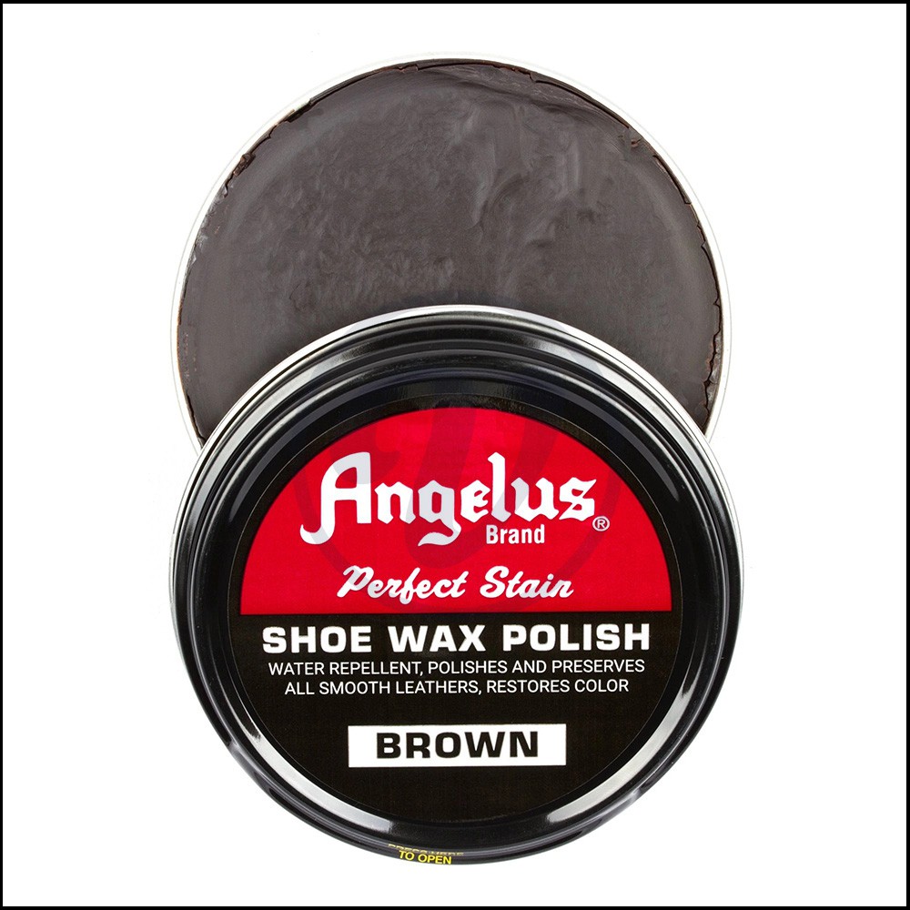 [CHÍNH HÃNG] Brown - Xi đánh giày da cao cấp ANGELUS Shoe Wax Polish 75gr