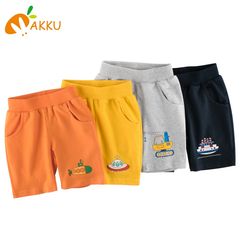 Quần Trẻ Em Bé Trai Thời Trang Phim Hoạt Hình Ngắn Aku