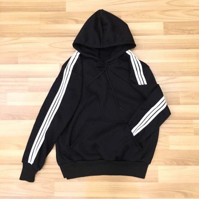 Áo khoác hoodie nỉ sọc | BigBuy360 - bigbuy360.vn