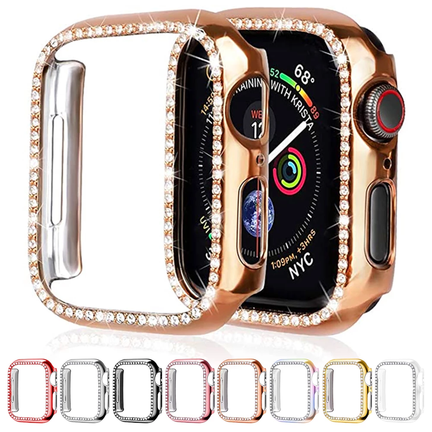 Ốp Bảo Vệ Mặt Đồng Hồ Apple Watch Series 6 5 4 3 2 1 Iwatch 40mm 44mm 38mm 42mm