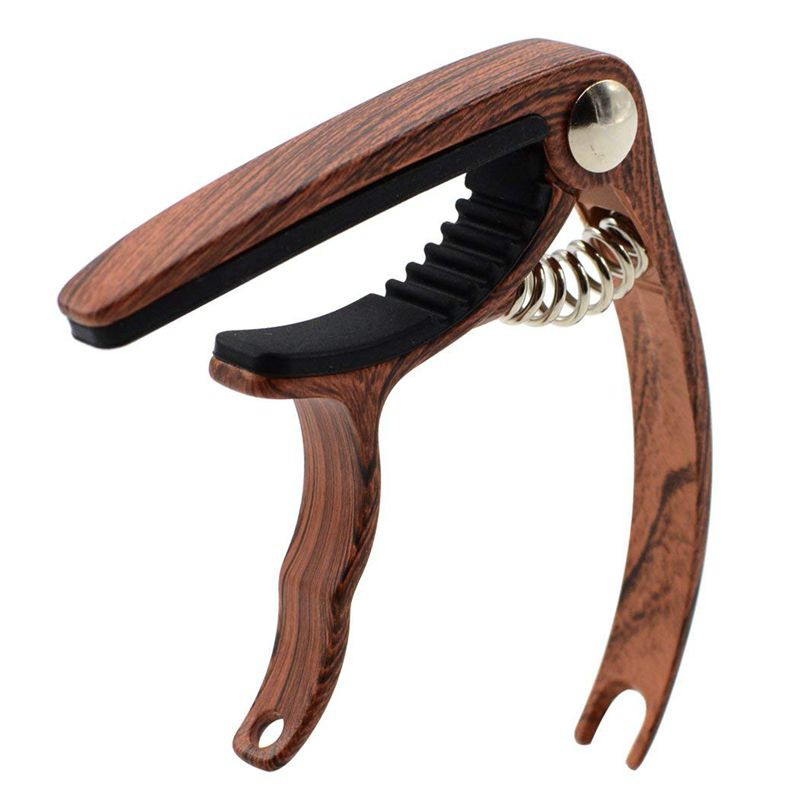 Capo kẹp cần đàn guitar bằng gỗ