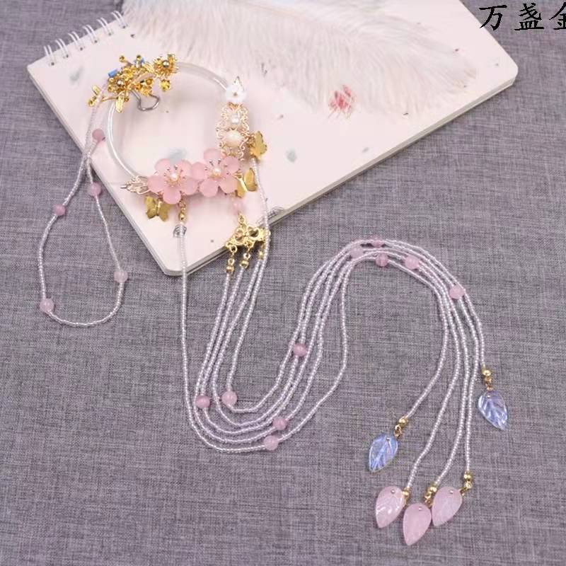 Set 300-1800 Hạt Xỏ Lỗ Nhiều Màu Trong Suốt 2-4mm Dùng Để Làm Đồ Trang Sức Thủ Công