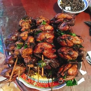 (SBFoods-CHUYÊN SỈ) Chim cút ướp lá móc mật khay 10 con