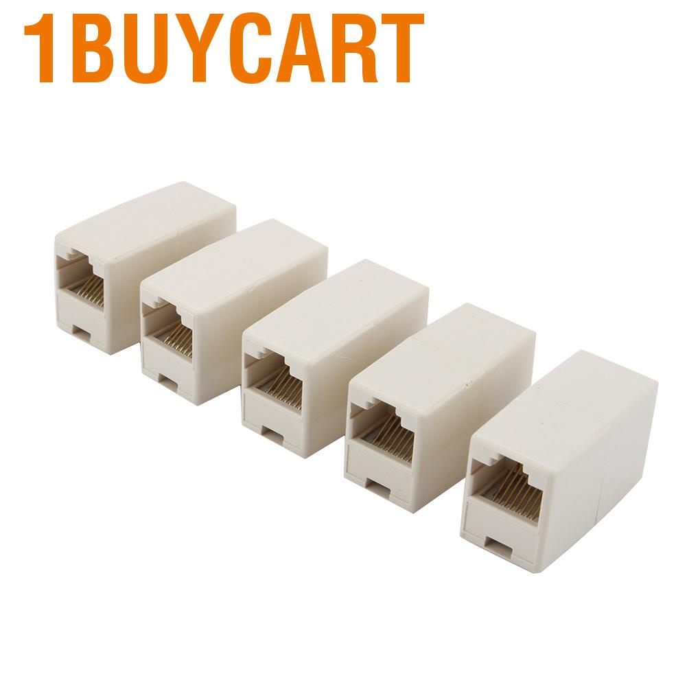 1buycart Hot Sale Ethernet Lan Cable Joiner Coupler Network Connector CAT 5 5E