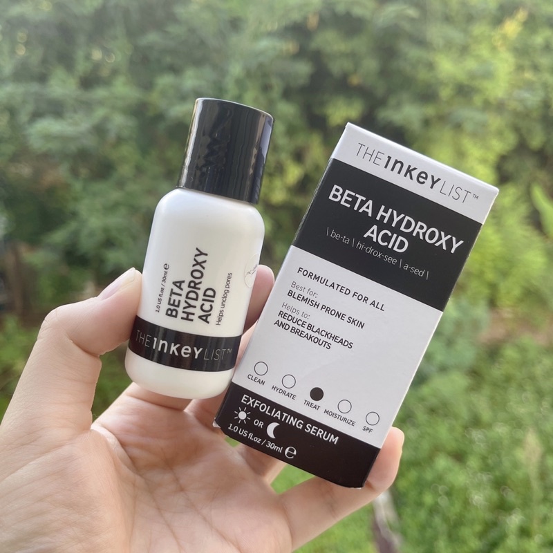 Tinh chất tẩy da chết BHA The INKEY List Beta Hydroxy Acid Exfoliant 30ml