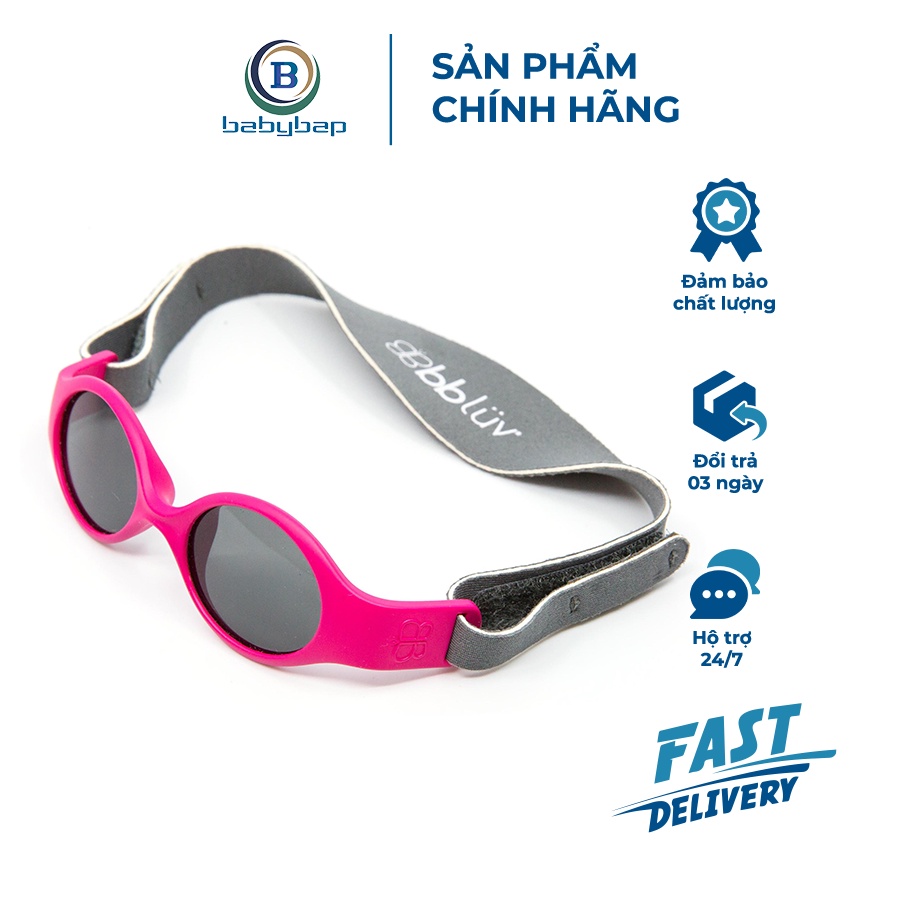 Kính Râm Chống Tia UV Cho Bé Bbluv Solar mini 0-24m