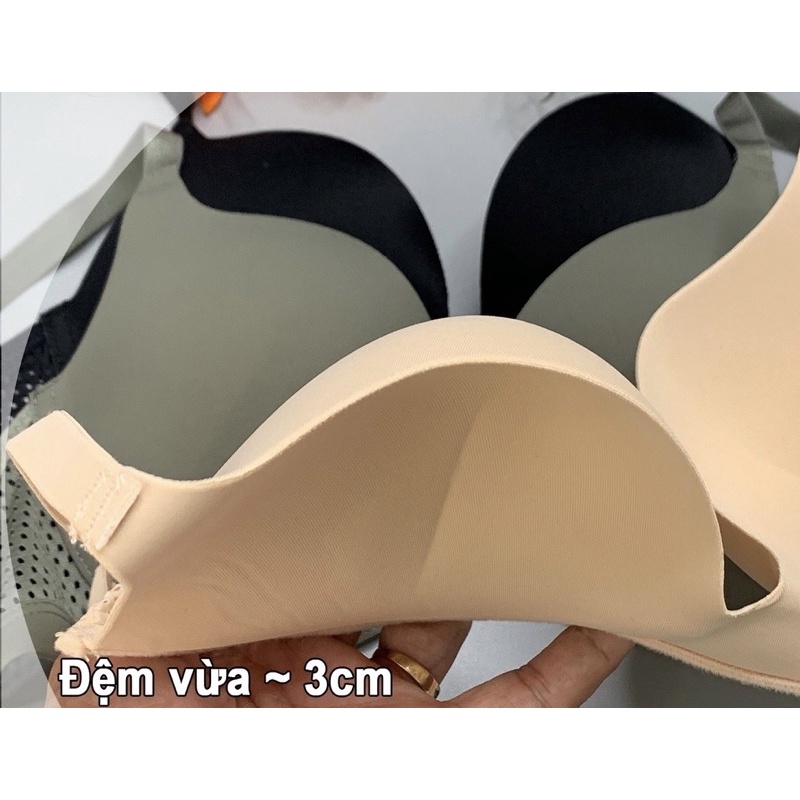 Áo Lót Nữ Su Đúc Không Gọng Nâng Ngực Thông Hơi Cao Cấp 04 -S11