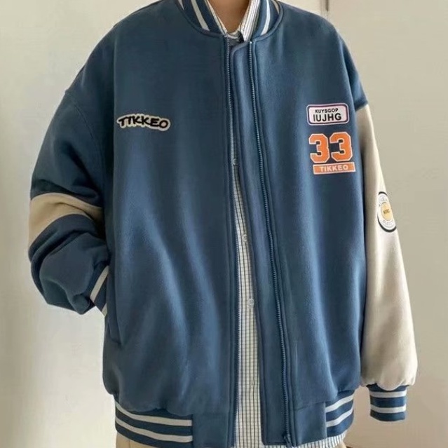 Áo khoác bóng chày thời trang dành cho cả nam và nữ