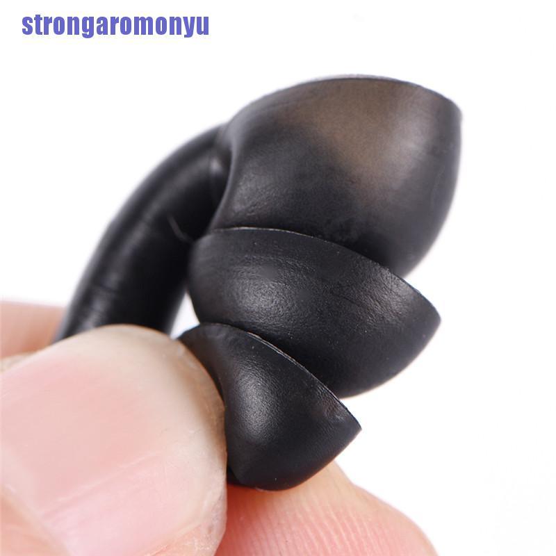 Bộ 4 Nút Bịt Tai Chống Ngáy Bằng Silicone Dùng Khi Ngủ