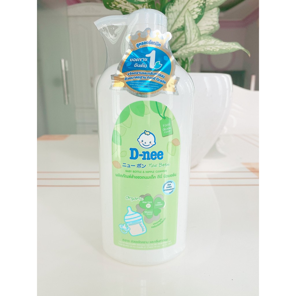 Nước rửa bình Dnee 620ml. Hàng Thái Lan