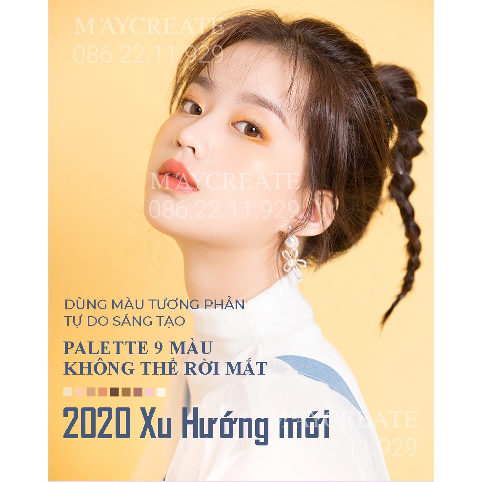 Bảng Phấn Mắt ♥️FREESHIP♥️ Bảng Mắt Maycreate 9 màu Bảng Mắt Nội Địa Trung