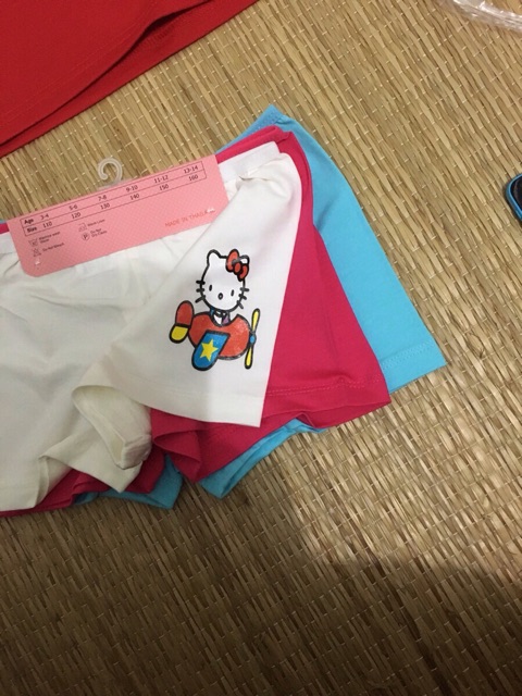 Combo 03 Quần chip đùi hello kitty cho bé gái, bao chất đẹp luôn ạh
