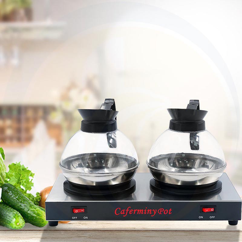 Bộ bếp hâm nóng cà phê Caferminy Pot và bình đựng KLnox CF23-B6