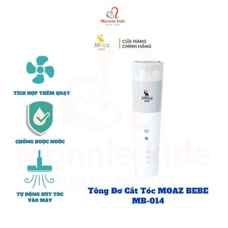 Tông đơ cắt tóc chế độ hút tóc thông minh cho bé MOAZ BEBE MB014