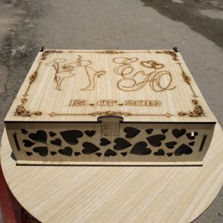 Hộp Quà Tặng Khắc Trái Tim
